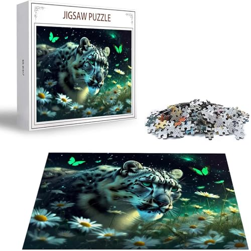 Aurora Puzzle 3000 Teile Leopard Puzzle Erwachsene, Holzpuzzle Erwachsene, DIY Groß Puzzelmatten, Premium Quality Klassische Wooden Jigsaw, Holzpuzzle ab 14 Jahren für Jungen, Geschenke Mädche S-232 Aurora Puzzle 3000 Teile Leopard Puzzle Erwachsene, Holzpuzzle Erwachsene, DIY Groß Puzzelmatten, Premium Quality Klassische Wooden Jigsaw, Holzpuzzle ab 14 Jahren für Jungen, Geschenke Mädche S-232 von Saweefog