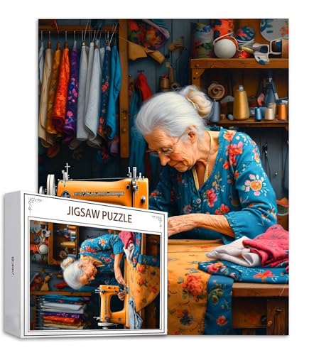 Puzzle 1000 Teile Nähmaschine Puzzle Erwachsene, Holzpuzzle Erwachsene Puzzelmatten, Mehrfarbig Holzpuzzle, Klassische Puzzles Ältere Wooden Jigsaw, Geschicklichkeitsspiel für die Ganze Familie S-626 Puzzle 1000 Teile Nähmaschine Puzzle Erwachsene, Holzpuzzle Erwachsene Puzzelmatten, Mehrfarbig Holzpuzzle, Klassische Puzzles Ältere Wooden Jigsaw, Geschicklichkeitsspiel für die Ganze Familie S-626 von Saweefog