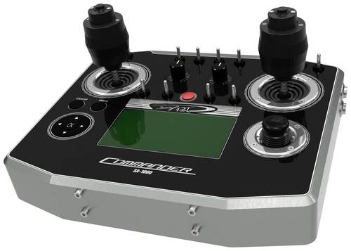 ScaleArt COMMANDER SA-1000 Pult-Fernsteuerung 2,4GHz Anzahl Kanäle: 16 Joystick-Erweiterung von ScaleArt