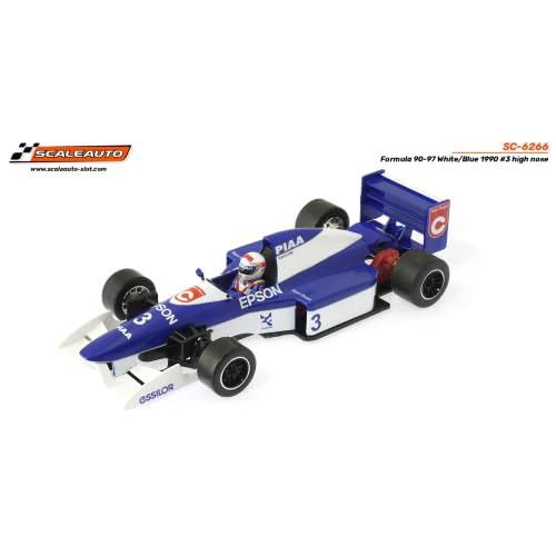 Scaleauto Formula 90-97 White/Blue 1990 n.3 Hight Nose von Scaleauto