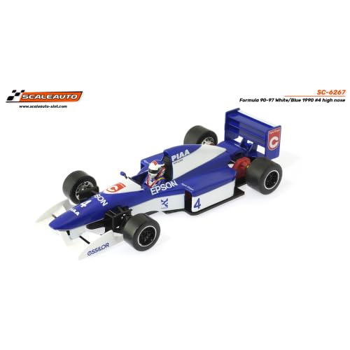 Scaleauto Formula 90-97 White/Blue 1990 n.4 Hight Nose von Scaleauto