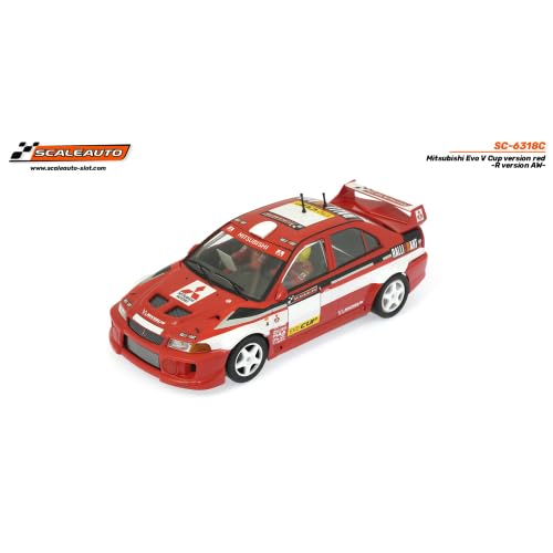 Scaleauto Mitsubishi Evo V Cup Version Red - R-Version AW von Scaleauto