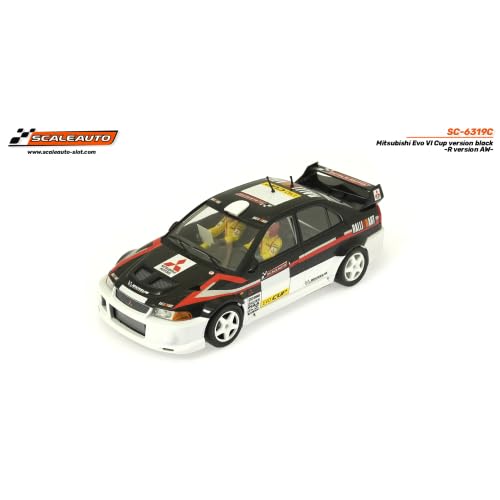 Scaleauto Mitsubishi Evo VI Cup Version Black - R-Version AW von Scaleauto