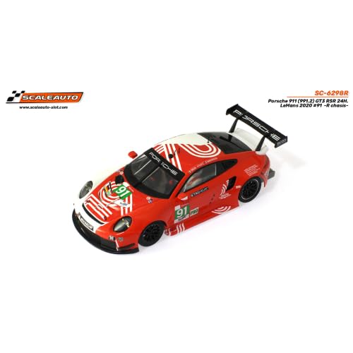 Scaleauto Porsche 911 (991.2) GT3 RSR 24H. Lemans 2020 n.91 R Chassis von Scaleauto