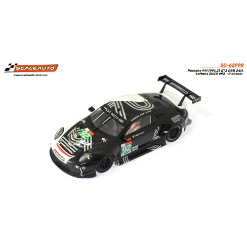 Scaleauto Porsche 911 (991.2) GT3 RSR 24H. Lemans 2020 n.92 R Chassis von Scaleauto