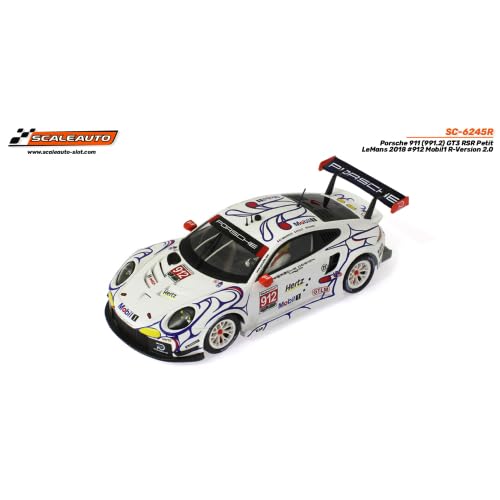 Scaleauto Porsche 911 (991.2) GT3 RSR Petit Lemans 2018 n.912 Mobil1 R-Version 2.0 von Scaleauto