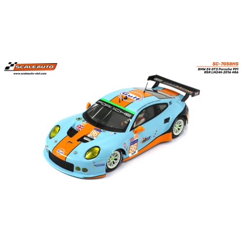 Scaleauto Porsche 991 RSR LM24h 2016 n.86 with HomeSeries Chassis von Scaleauto