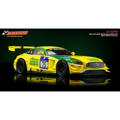 Scaleauto SC-6229R MB-A GT3 24H. Nurburgring 2016 n.75 Mann Filter R-Version von Scaleauto