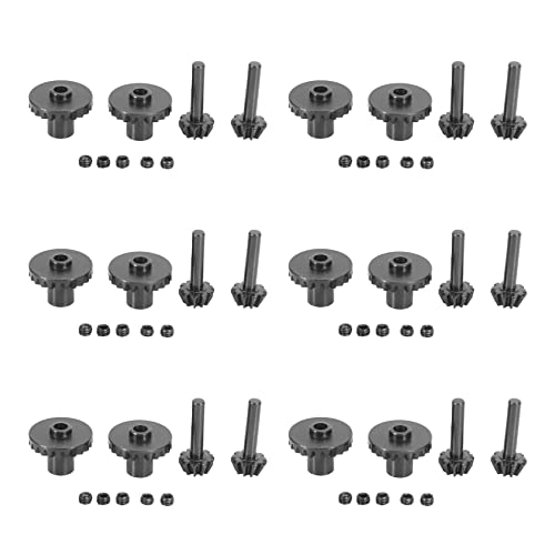 Scalewbin 6 Satz Stahl Vorder und Achs Getriebe Antrieb Wellen Getriebe Upgrade Zubehör für B24 B36 C14 C24 MN D90 D99 von Scalewbin