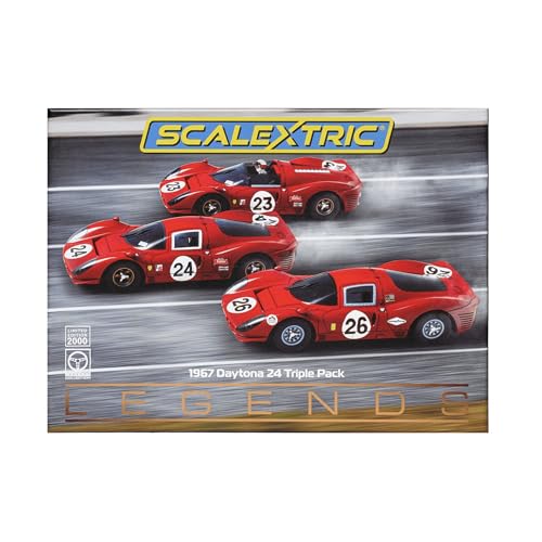 1967 Daytona 24, 3 Stück von Scalextric