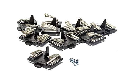 Micro Scalextric Ersatz-Leitkiele, 8 Stück, mit Schraube, Schwarz Micro Scalextric Ersatz-Leitkiele, 8 Stück, mit Schraube, Schwarz von Scalextric