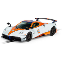 SCALEXTRIC 81006462 1:32 Pagani Huayra BC Roadster, Gulf Edition von Scalextric