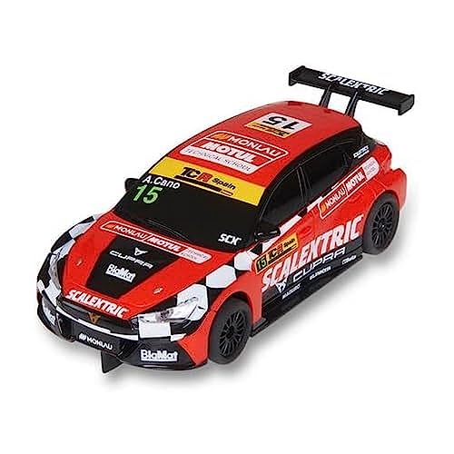 SCALEXTRIC - COMPACT Rennauto - Slotcar, Maßstab 1:43 (Cupra Leon - Motul) von Scalextric