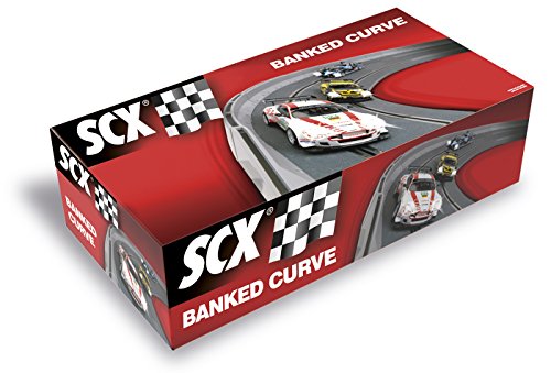 SCX Zubehör Original – b02510 x 100 – Circuit Auto – Ersatzteile – Kurve erhöhter – 15 Grad von SCX