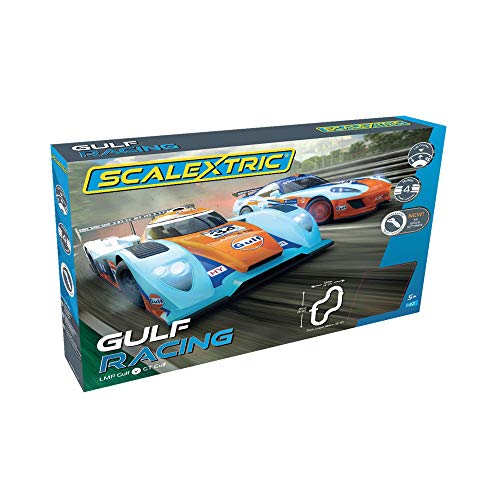 Scalextric C1384 Gulf Racing-Set, Schwarz Track, 1899-12-31T01:32:00.000Z Scalextric C1384 Gulf Racing-Set, Schwarz Track, 1899-12-31T01:32:00.000Z von Scalextric