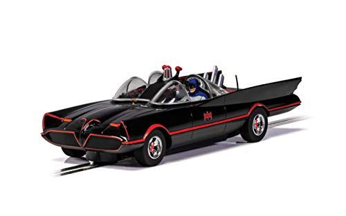 Scalextric C4175 Batman Batmobil, Film- und Fernseh-Slotcar im Maßstab 1966–1:32, Schwarz von Scalextric