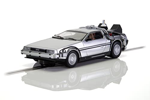 Scalextric Back to The Future vs Knight Rider C4249, Maßstab 1:32, Braun von Scalextric