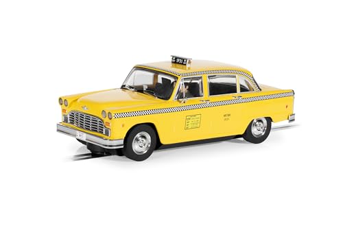 Scalextric C4432 1:32 N.Y.C. Taxi HD - Slotcar, Rennbahn, Auto für Rennbahn, Rennbahnauto, Rennbahn, Kinderspielzeug, Zubehör für Rennbahnen von Scalextric