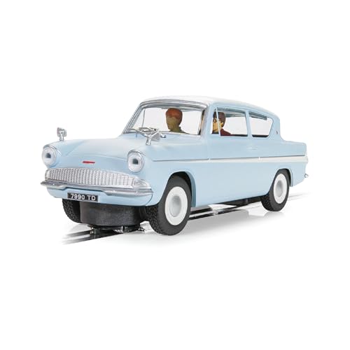 Scalextric C4504 1:32 Ford Anglia 105E Harry Potter HD - Slotcar, Rennbahn, Auto für Rennbahn, Rennbahnauto, Rennbahn für Kinder, Kinderspielzeug, Zubehör für Kinderrennbahnen von Scalextric