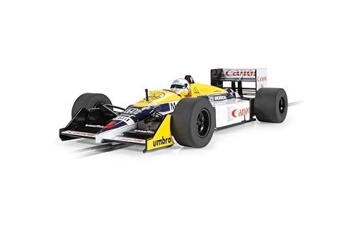 Scalextric C4508 1:32 Williams FW11B 1987 B.GP Mansell HD - Slotcar, Rennbahn, Auto für Rennbahn, Rennbahnauto, Rennbahn, Kinderspielzeug, Zubehör für Rennbahnen von Scalextric