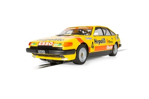 Scalextric Cars – C4534 Rover SD1 – 1983 BTCC– Steve Soper– Spielzeug-Schlitzauto zur Verwendung Rennstrecken oder -Sets – Geschenkideen für kleine Kinder für Jungen-Mädchen ab 3 Jahren von Scalextric