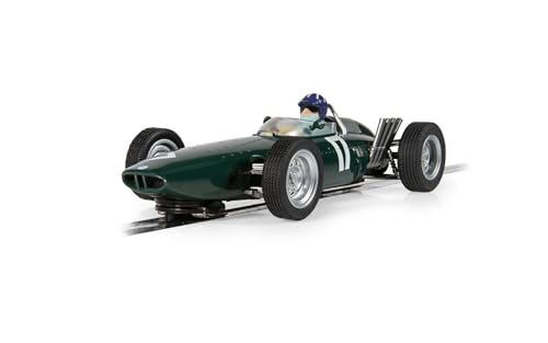 Scalextric Cars – C4536 BRM P57 – Sieger GP der Niederlande 1962 – World Champion Edition – Spielzeug-Schlitzauto zur Verwendung Rennstrecken – Geschenkideen für kleine Kinder von Scalextric