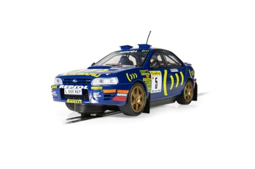 Scalextric C4555 1:32 Subaru Impreza WRC C. Sainz 1995 HD - Slotcar, Rennbahn, Auto für Rennbahn, Rennbahnauto, Rennbahn von Scalextric