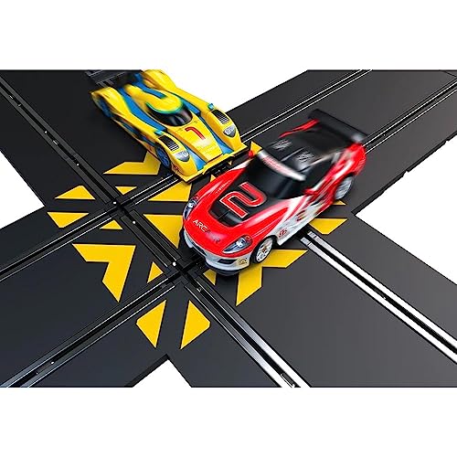 Scalextric C8213 Scalextric Cross Roads Gleiszubehörpaket Zubehör – Gleis- und Gleiszubehör von Scalextric