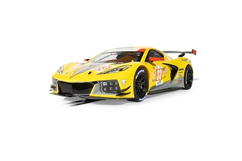 Scalextric C4558 1:32 Chevrolet Corvette C8 R 24h LM23 HD - Slotcar, Rennbahn, Auto für Rennbahn, Rennbahnauto, Rennbahn für Kinder, Kinderspielzeug, Zubehör für Kinderrennbahnen Scalextric C4558 1:32 Chevrolet Corvette C8 R 24h LM23 HD - Slotcar, Rennbahn, Auto für Rennbahn, Rennbahnauto, Rennbahn für Kinder, Kinderspielzeug, Zubehör für Kinderrennbahnen von Scalextric
