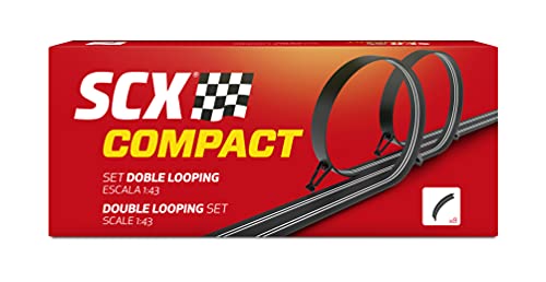 Scalextric - Doppel-Looping Erweiterungs-Kompakt-Set (Scale Competiton Xtreme 1).. von Scalextric