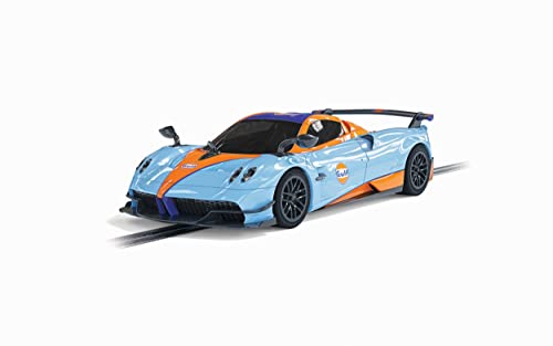 Pagani Huayra BC Roadster, Gulf Edition, Blau / Orange von Scalextric