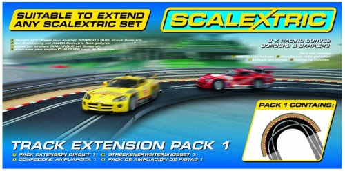 Streckenerweiterung Pack 1 Rennkurve, Large von Scalextric