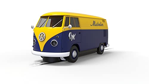 Volkswagen T1b Lieferwagen, Michelin, Yellow / Blue von Scalextric