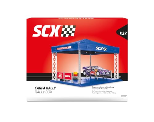 SCALEXTRIC - Zubehör und Erweiterungen Rennstrecken im Originalmaßstab 1:32 (Carpa Box Rally) von Scalextric