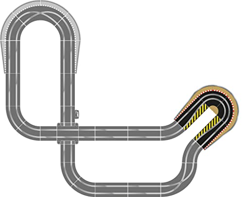 Scalextric – Zubehörpaket für Haarnadelkurvengleise, Black von Scalextric