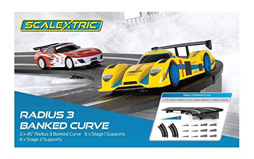 Steilkurve, R3, 45° von Scalextric