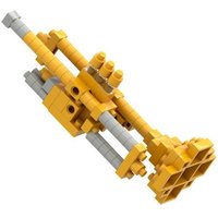 BRIXIES 200123 - Trompete, 3D Konstruktionsbausatz aus Ministeinen, 89 Teile BRIXIES 200123 - Trompete, 3D Konstruktionsbausatz aus Ministeinen, 89 Teile von Schäfer Toy Company GmbH