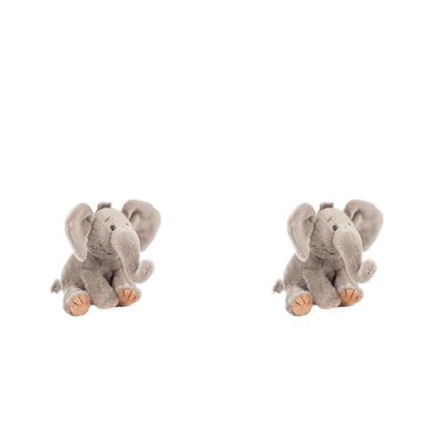 Schaffer 4230 Elefant Sugar, 13 cm, Plüsch, Plüschtier, Plüschelefant, Kuscheltier (Packung mit 2) von Schaffer