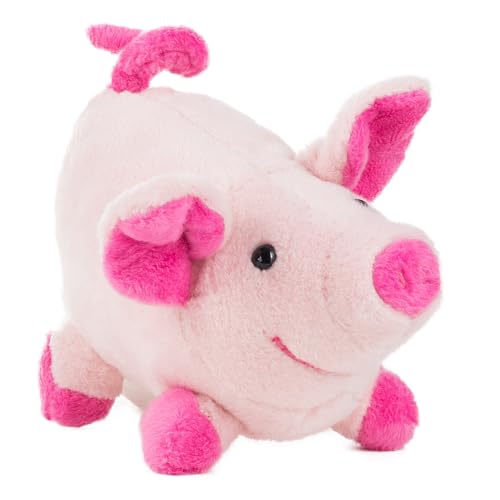 Schaffer Knuddel mich! 5080 Plüsch Schwein Loulou, 12 cm, Rosa von Schaffer