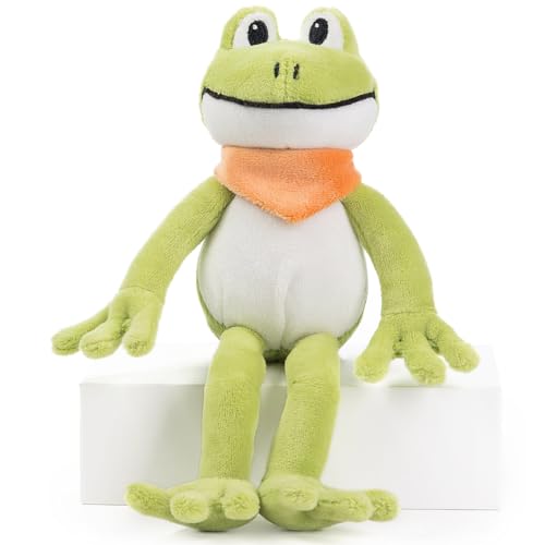 Schaffer 5731 Kuscheltier Frosch Quark Größe S 21cm von Schaffer