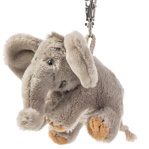 Schaffer Knuddel mich! 3132 Plüsch-Schlüsselanhänger "Elefant Sugar", 10 cm von Schaffer