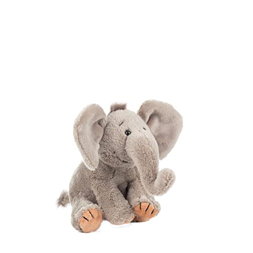 Schaffer 4230 Plüsch Elefant Sugar, XS - 13 cm, Grau von Schaffer