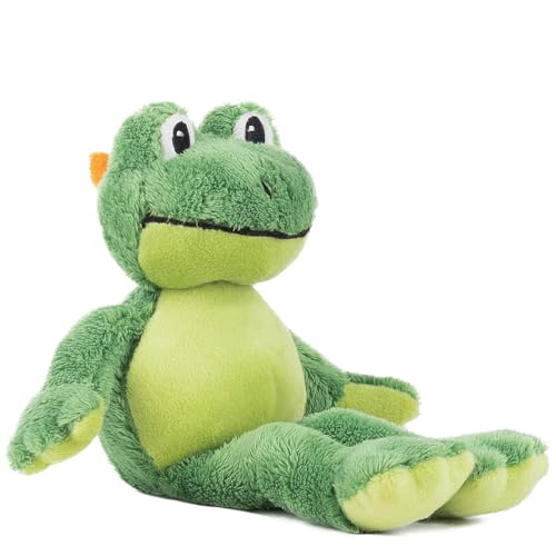 Schaffer 5481 Plüsch Frosch Charles, grün, 25 cm von Schaffer