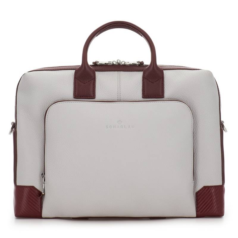 Scharlau Aktentasche Professional Mahler Burgundy/White von Scharlau