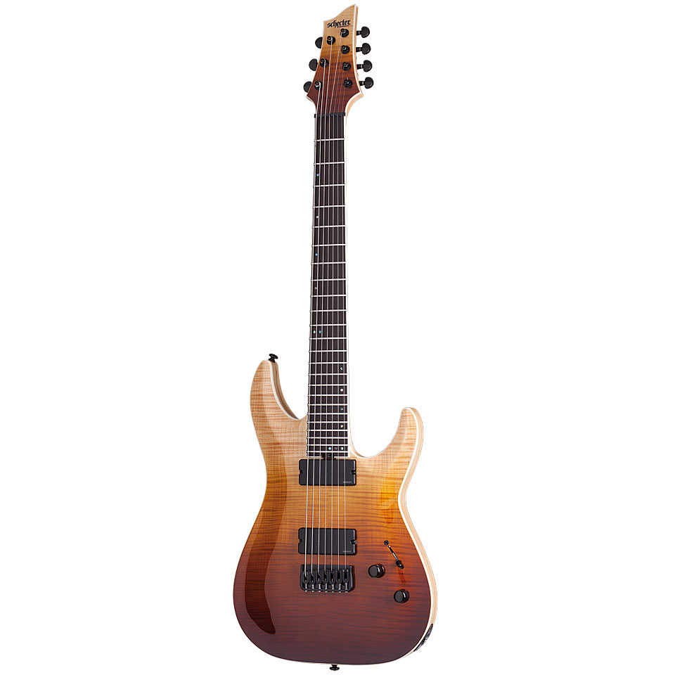 Schecter SLS Elite C-7, Antique Fade Burst E-Gitarre von Schecter