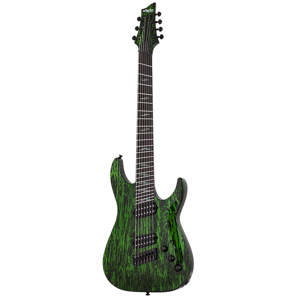 Schecter Silver Mountain C-7 Multiscale Toxic Venom E-Gitarre von Schecter