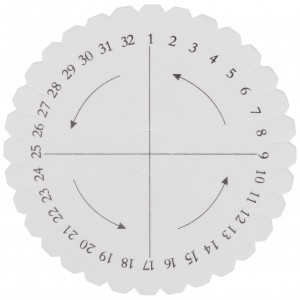 Kumihimo Disk rund 15cm von Scheepjes