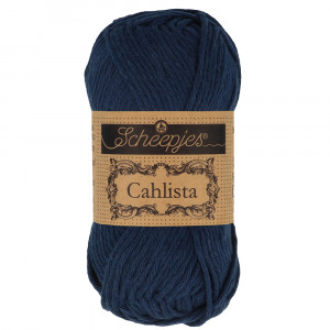 Scheepjes Cahlista Garn Unicolor 124 Ultramarine von Scheepjes