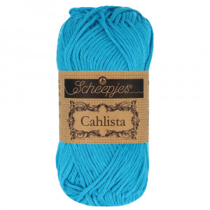 Scheepjes Cahlista Garn Unicolor 146 Vivid Blue von Scheepjes