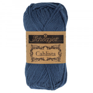 Scheepjes Cahlista Garn Unicolor 164 Light Navy von Scheepjes